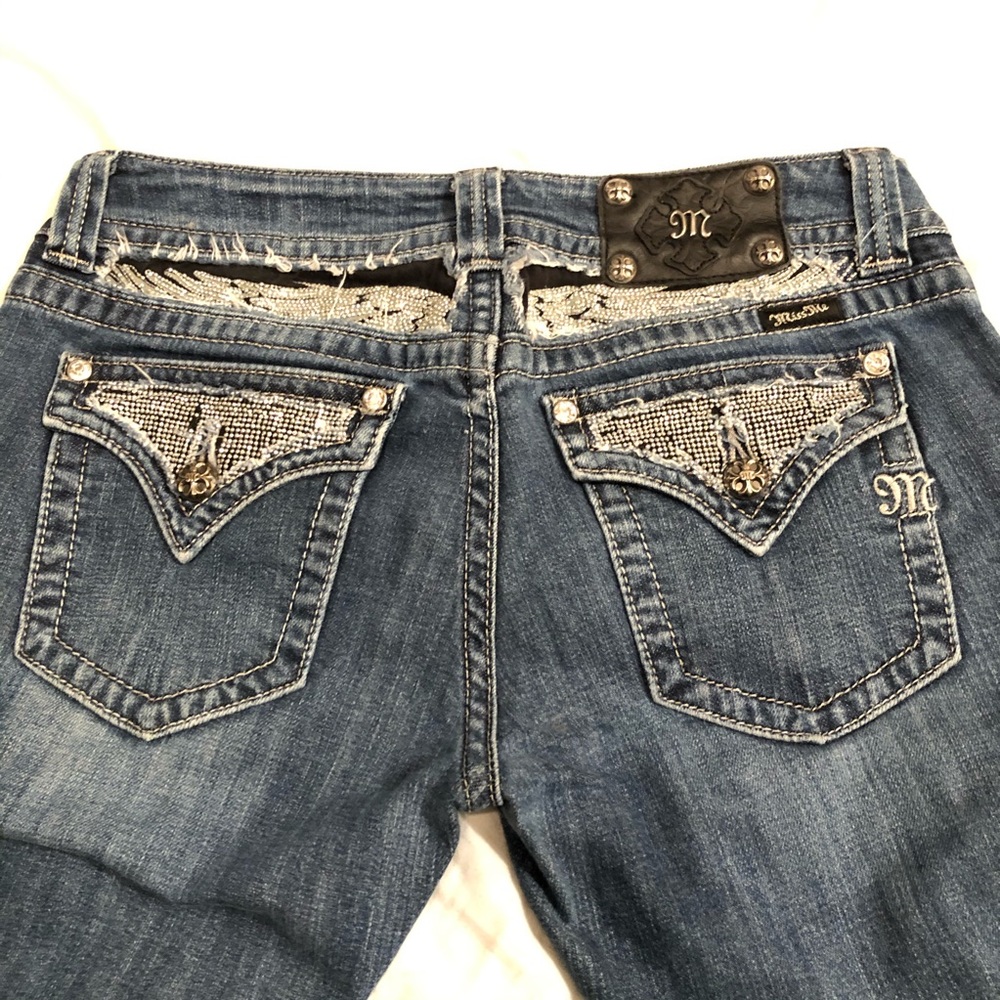 Miss me 27 x 32 studded pockets